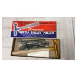 Transparent inertia bullet puller and tooth brushes