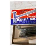 Transparent inertia bullet puller and tooth brushes