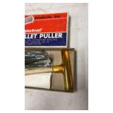 Transparent inertia bullet puller and tooth brushes