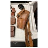 Belt accessories and storage tote with lid