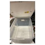 Belt accessories and storage tote with lid