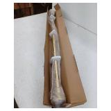 Utopia Alley Adjustable 72 in. Shower Curtain Tension Rod, Gold