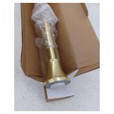 Utopia Alley Adjustable 72 in. Shower Curtain Tension Rod, Gold