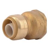 SharkBite Push to Connect 3/4 in. Push x 1 in. Dia. FIP Brass Connector