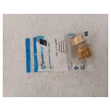SharkBite Push to Connect 3/4 in. Push x 1 in. Dia. Male Brass Adapter