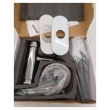 BWE Single Hole Single-Handle Bathroom Faucet With Pop Up Drain in Polished Chrome