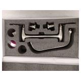 Double Handle Commercial Sink Faucet Swivel Spout 8 in. Center Wall Mount Standard Kitchen Faucet in Brushed Nickel