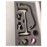 Double Handle Commercial Sink Faucet Swivel Spout 8 in. Center Wall Mount Standard Kitchen Faucet in Brushed Nickel