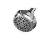6-Spray Patterns with 1.8 GPM 3.6 in. Wall Mount Fixed Shower Head in Chrome