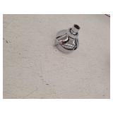 6-Spray Patterns with 1.8 GPM 3.6 in. Wall Mount Fixed Shower Head in Chrome