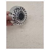 6-Spray Patterns with 1.8 GPM 3.6 in. Wall Mount Fixed Shower Head in Chrome