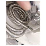 Waterpik YBW-933E/SBW-383ME HairWand Spa System 12-Spray Dual Showerhead Chrome Gray