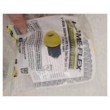 HOME-FLEX 1  Polypropylene Underground Yellow Poly Gas Pipe Conversion Fitting, 2 Pack