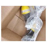 HOME-FLEX 1  Polypropylene Underground Yellow Poly Gas Pipe Conversion Fitting, 2 Pack