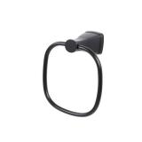 Calandine Towel Ring Matte Black