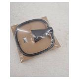 Calandine Towel Ring Matte Black