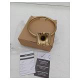 Amerock Bh36092 Stature 7-9/16  Wall Mounted Towel Ring - Gold