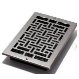 Oriental Nickel Wall Register 10x6
