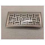 Oriental Nickel Wall Register 10x6