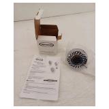 6-Spray Patterns with 1.8 GPM 3.6 in. Wall Mount Fixed Shower Head in Chrome