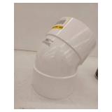 NDS 6 in. Hub x 6 in. Hub Schedule 35 PVC Elbow