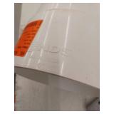 NDS Schedule 35 6 in. Hub each X 6 in. D Hub PVC Elbow 1 pk