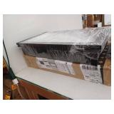 Glacier Bay Black Medicine Cabinet with Mirror 15x26"