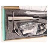 Anza Single-Handle Bathroom Faucet with Deckplate Included and Spot Resistant in Brushed Nickel