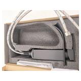 AKLFGN Waterfall Single Handle Single Hole Low-Arc Bathroom Faucet Bathroom Drip-Free Vanity Sink Faucet in Matte Black