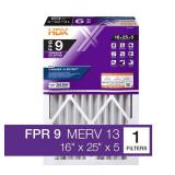 16 in. x 25 in. x 5 in. Carrier Replacement Pleated Air Filter FPR 9, MERV 13, 2 Pack