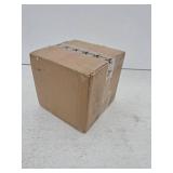 Danya B. Large Laminated Walnut Veneer Corner Wall Mount Shelf