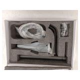 BWESingle Hole Single Handle Bathroom Vessel Sink Faucet With Pop Up Drain Without Overflow in Matte Black