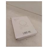 8.6 in. Small Round 10X Magnifying LED Touch Screen Type-c Port with Built-in Battery Wall Makeup Mirror in Black And Gold