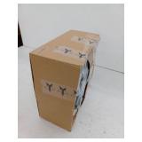 BWE 3-Handle Wall Mount Claw Foot Tub Faucet with Hand Shower in Matte Black