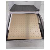 BWE Luxurious Single Handle 2-Spray 12 in. Wall Mount Square Shower Head with Hand Shower Faucet in Brushed Gold