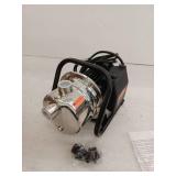 VEVOR Shallow Well Pump 1.1 HP 978GPH 131 ft. Head Portable Garden Water Jet Pump with Hose Adapters for Pond Lake Irrigation