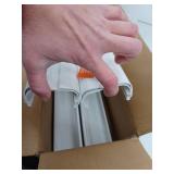 Mini Split Line Set Cover 3 in. W x 15.8 ft. L PVC Decorative Pipe Line Cover for Air Conditioner with 4 Straight Ducts