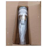 Eridanus Denbigh Crisp White Ceramic 20 in. Single Bowl Farmhouse Apron Kitchen Sink with Bottom Grid and Pop-up Drain