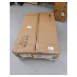 Eridanus Tucson 30 in. W x 18 in. D Vitreous China Single Sink Vanity Top in White with 3-Faucet Holes, 8 in. Widespread