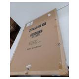 Banbury 24 in. W x 36 in. H Arch mirror Wall Bathroom Vanity Mirror in Brushed Nickel