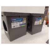 NDS 12-inch Catch Basin Drainage Kit -lot of 2