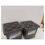 NDS 12-inch Catch Basin Drainage Kit -lot of 2