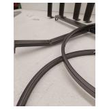 3 Piece Round Pub Set with Metal Base