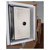 SINKOLOGY Josephine 34 in. 3-Hole Quick-Fit Farmhouse Apron Front Drop-in Single Bowl Matte Black Fireclay Kitchen Sink