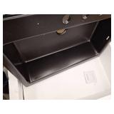 SINKOLOGY Josephine 34 in. 3-Hole Quick-Fit Farmhouse Apron Front Drop-in Single Bowl Matte Black Fireclay Kitchen Sink