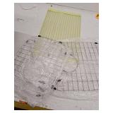 eModernDecor Topmount Drop In Stainless Steel 33 in. x 22 in. x 9 in. Deep 1 Faucet Hole Double Bowl 60/40 Kitchen Sink Combo