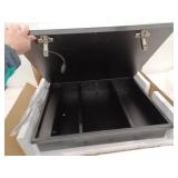 KeonJinn20 in. W x 26 in. H Rectangular Aluminum Alloy Framed Recessed/Surface Mount LED Medicine Cabinet with Mirror