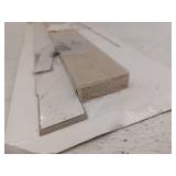 Oro Quartz End Cap Kit with Ora Eased Edge with Loose Backsplash