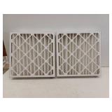 Nordic Pure 20 in. x 20 in. x 4 in. Ultimate Pleated Air Filter MERV 13, 2-Pack