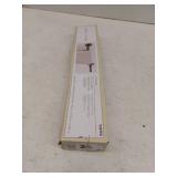 allen  roth Harlow 18-in Matte Black Wall mount Single Towel Bar